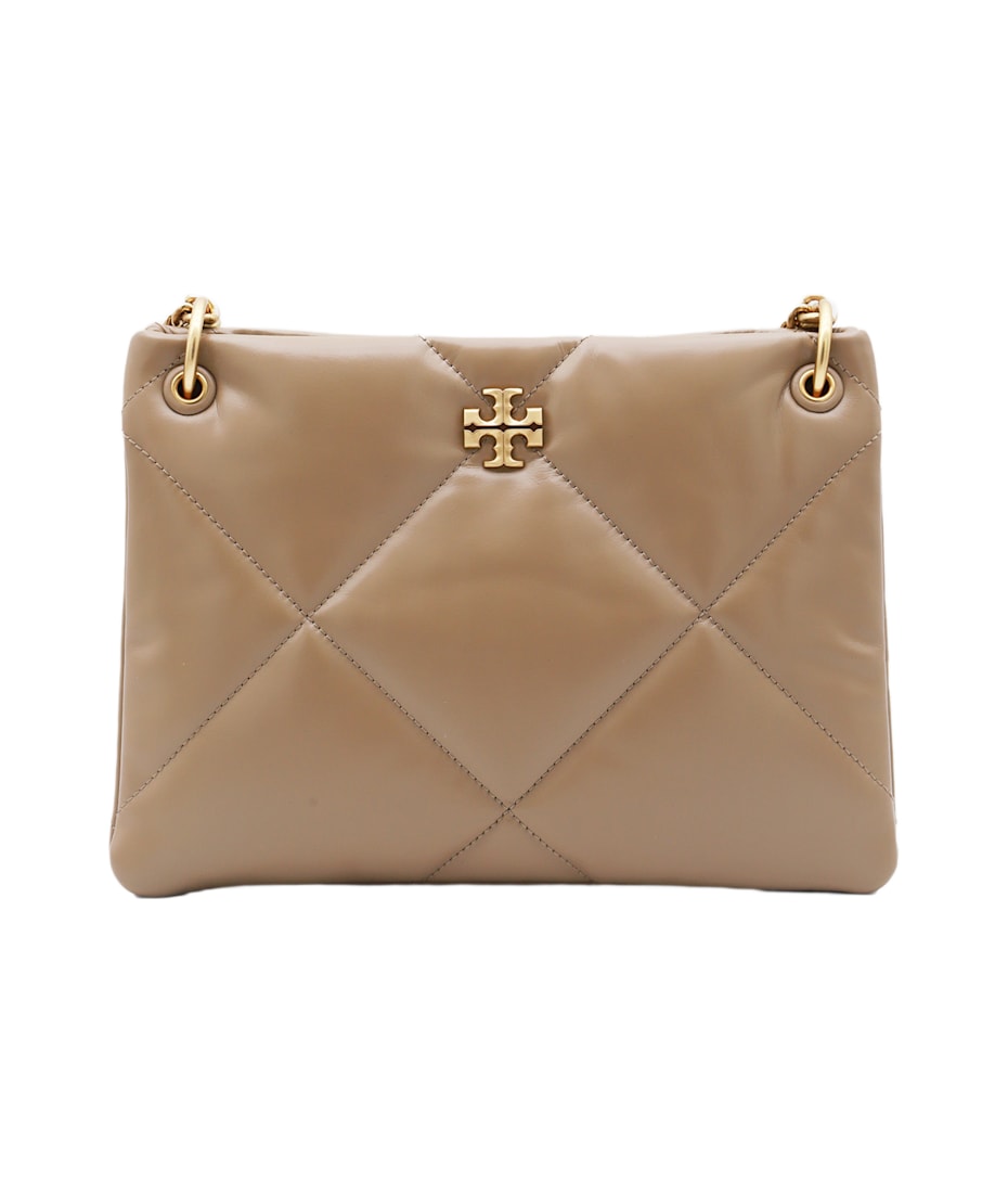Tory Burch Beige Leather Tote Bag italist