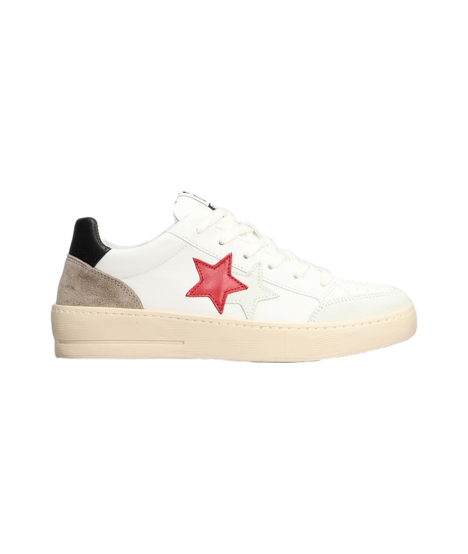 2Star Sneakers In White Suede And Leather italist, ALWAYS LIKE A