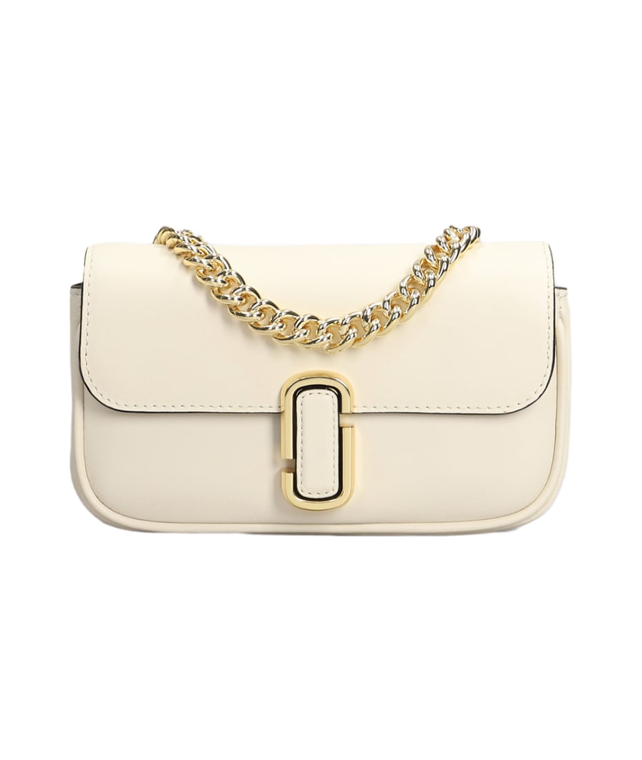【関税込み】The Mini Shoulder Bag - Marc Jacobs - Leather - Marc Jacobs The Mini Shoulder Shoulder Bag In Beige Leather