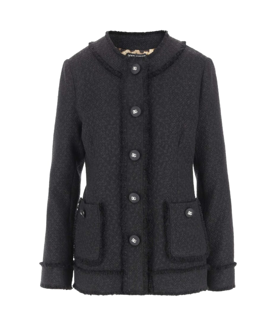 ジャケット Dolce & Gabbana Single-Breasted Jacket Rachel Dolce & Gabbana Rachel Tweed Single-breasted Jacket