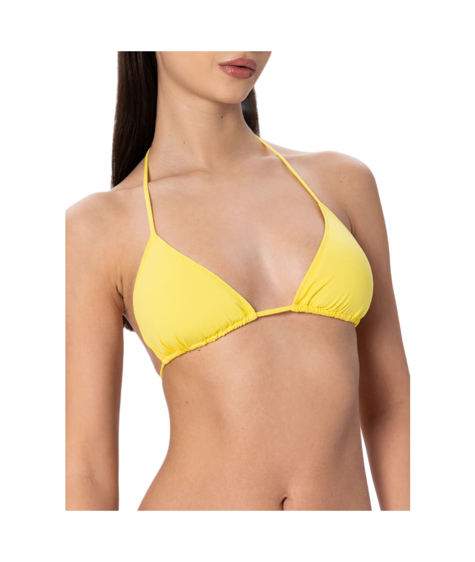 Pale yellow swimsuit shop