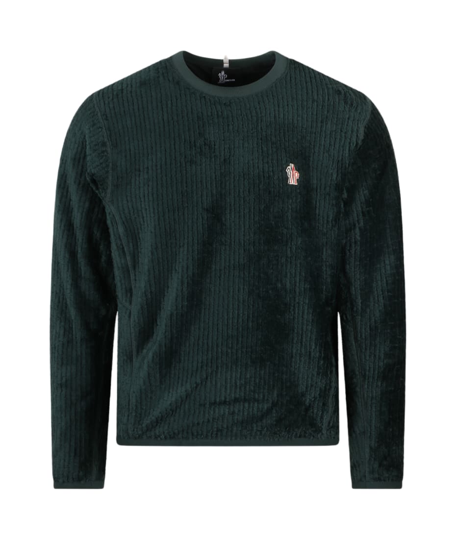 Moncler Grenoble Logo Patch Knitted Jumper italist ALWAYS LIKE A SALE