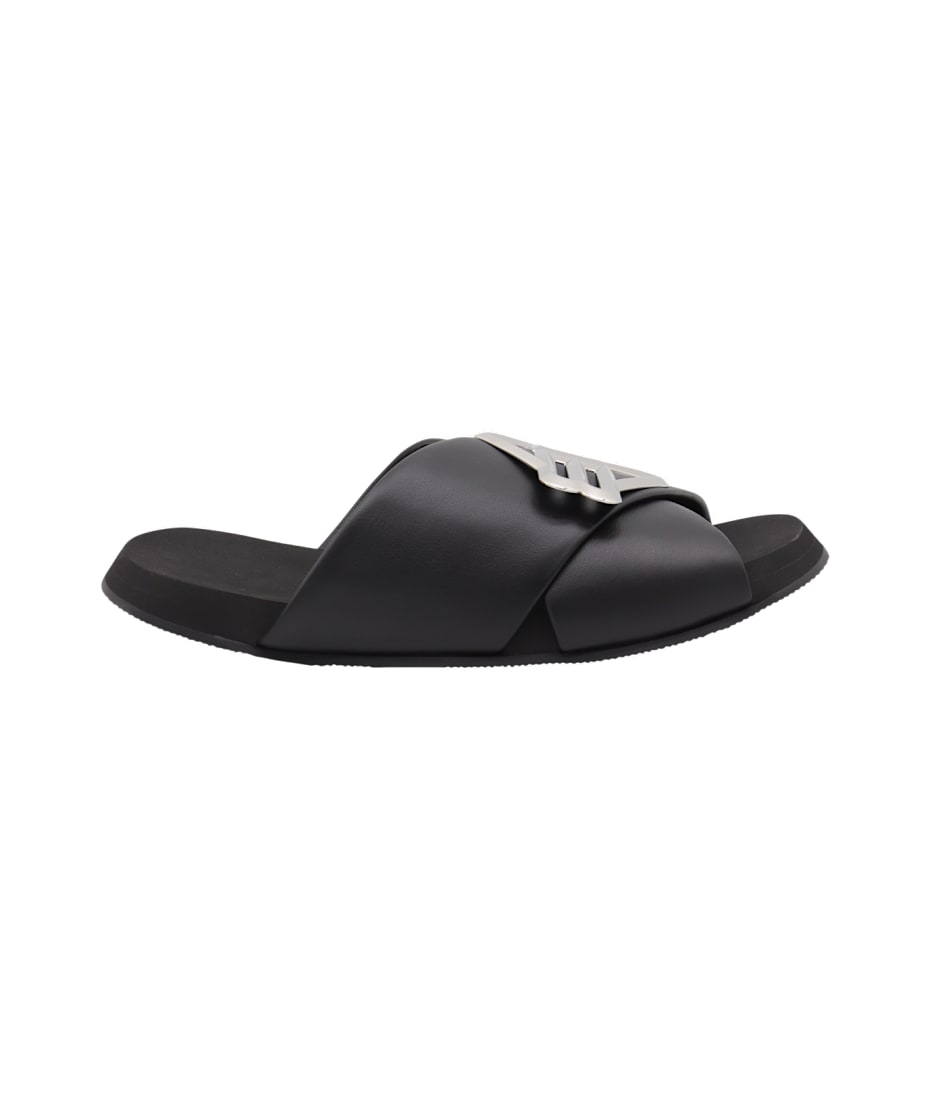 Balenciaga Black Leather Flats その他各種シューズ 通販 | italist