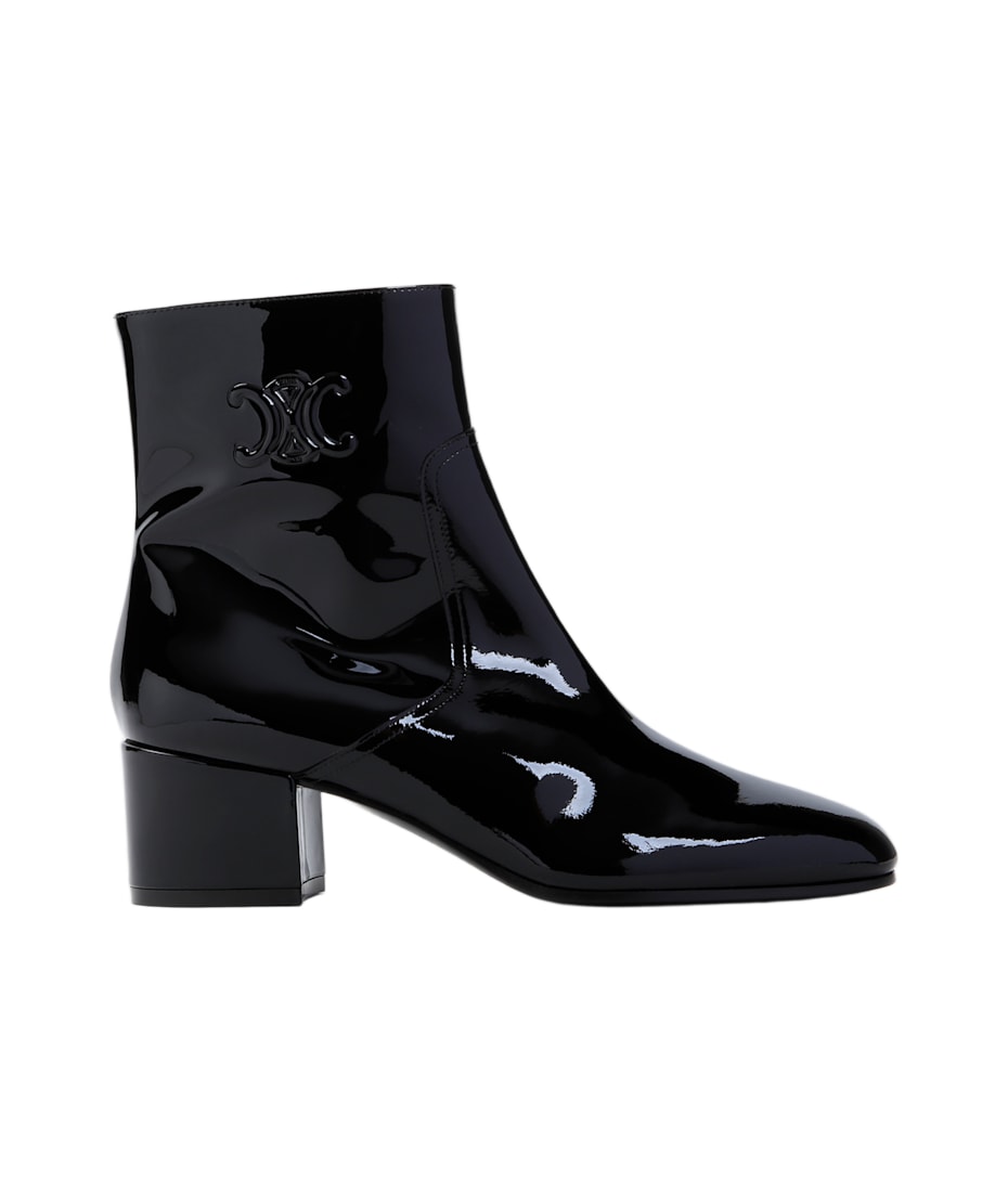 セリーヌ Celine Triomphe Zipped Boots Women's Celine Triomphe Rangers zipped boots in calfskin