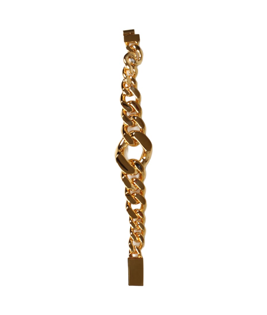 ブレスレット Saint Laurent BRACELET (686846FAAEX 2783) Saint Laurent YSL Bracelet in Black | FWRD