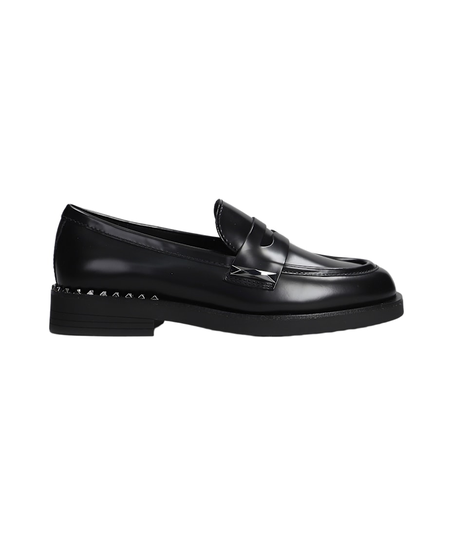 ローファー・オックスフォード ASH WHISPERSTU02 Loafers Mocassino Nero Con Studs Gun 00000000_zi_d4f74164-8fe2-44f6