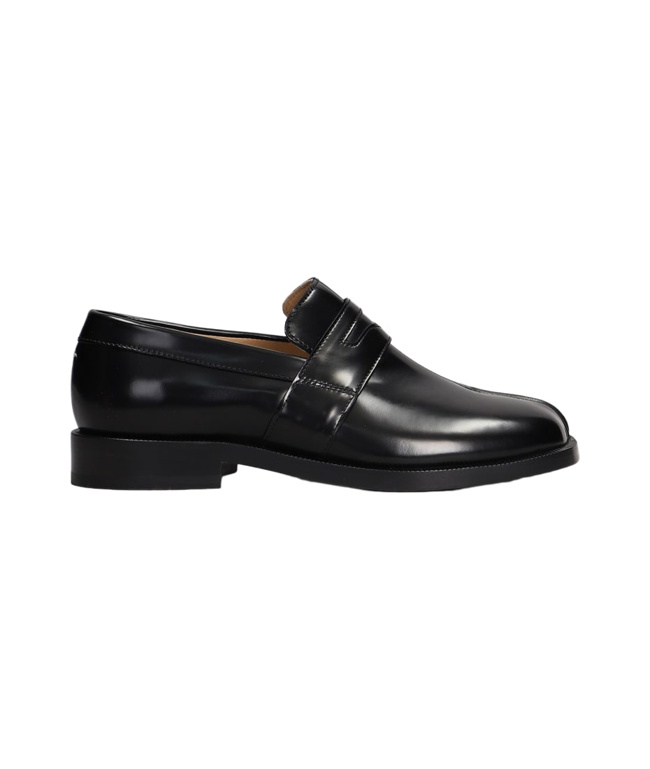 【INCHANT ME】24FW★ [made/sheepskin] Tabi Penny Bloafer Handmade] Men Leather Tabi Loafer Slip on Penny Loafer Shoes