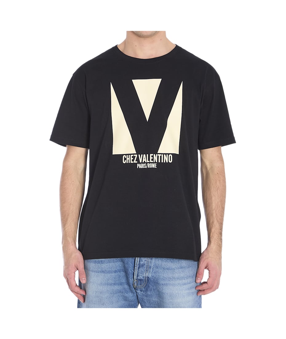 【関税＆送料込み】Chez Valentino Garavani T-Shirt Valentino Garavani Chez Valentino T-shirt | italist, ALWAYS