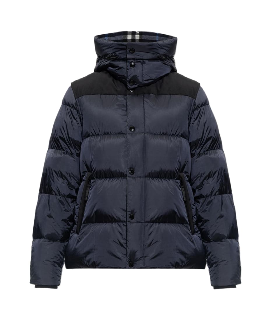 ★関税込★BURBERRY★Leeds Quilted Nylon Down Jacket★ Burberry Leeds Hooded Nylon Down Jacket In Honey | ModeSens