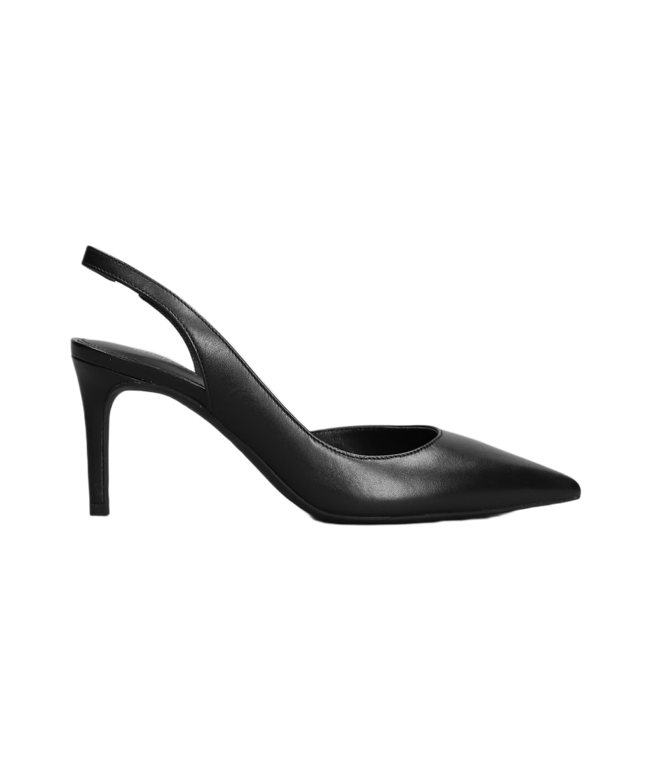【送料&関税込】Michael Kors Alina Leather Slingback Pumps Alina Flex Leather Pump | Michael Kors [US]