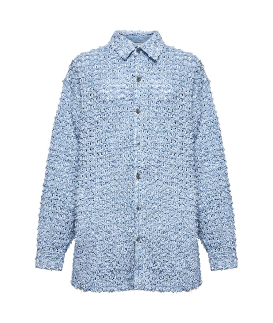 Blue Stella Mccartney Denim Shirt Stella McCartney Child
