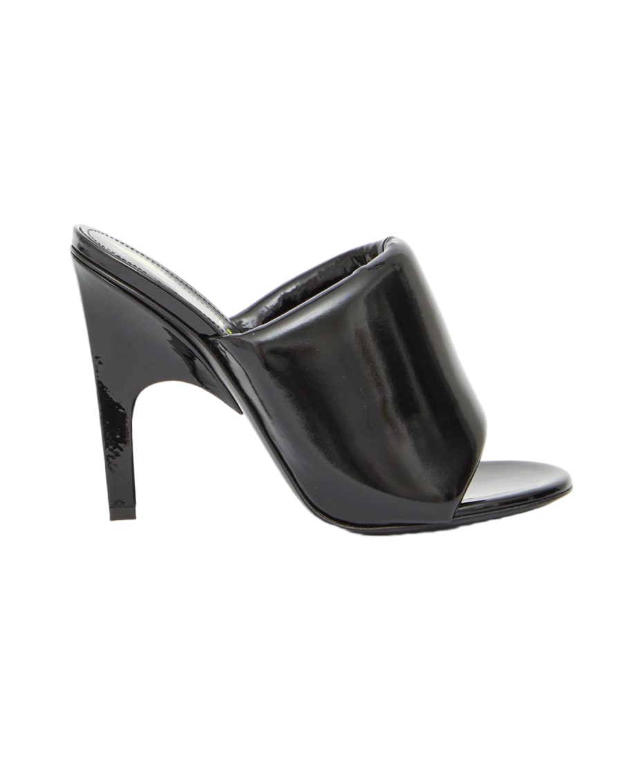 The Attico Black Rem Sandals | italist