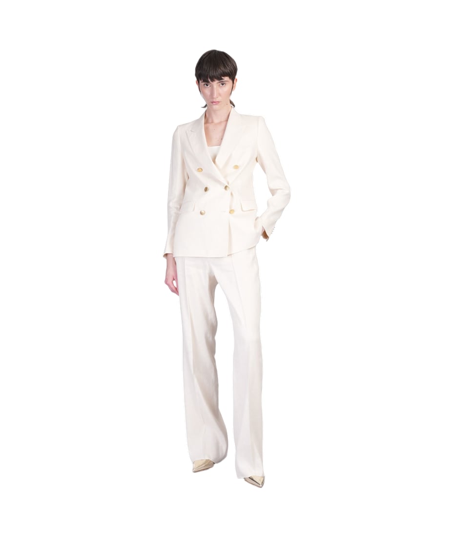 Tagliatore 0205 T-parigi10bad In Beige Linen | italist