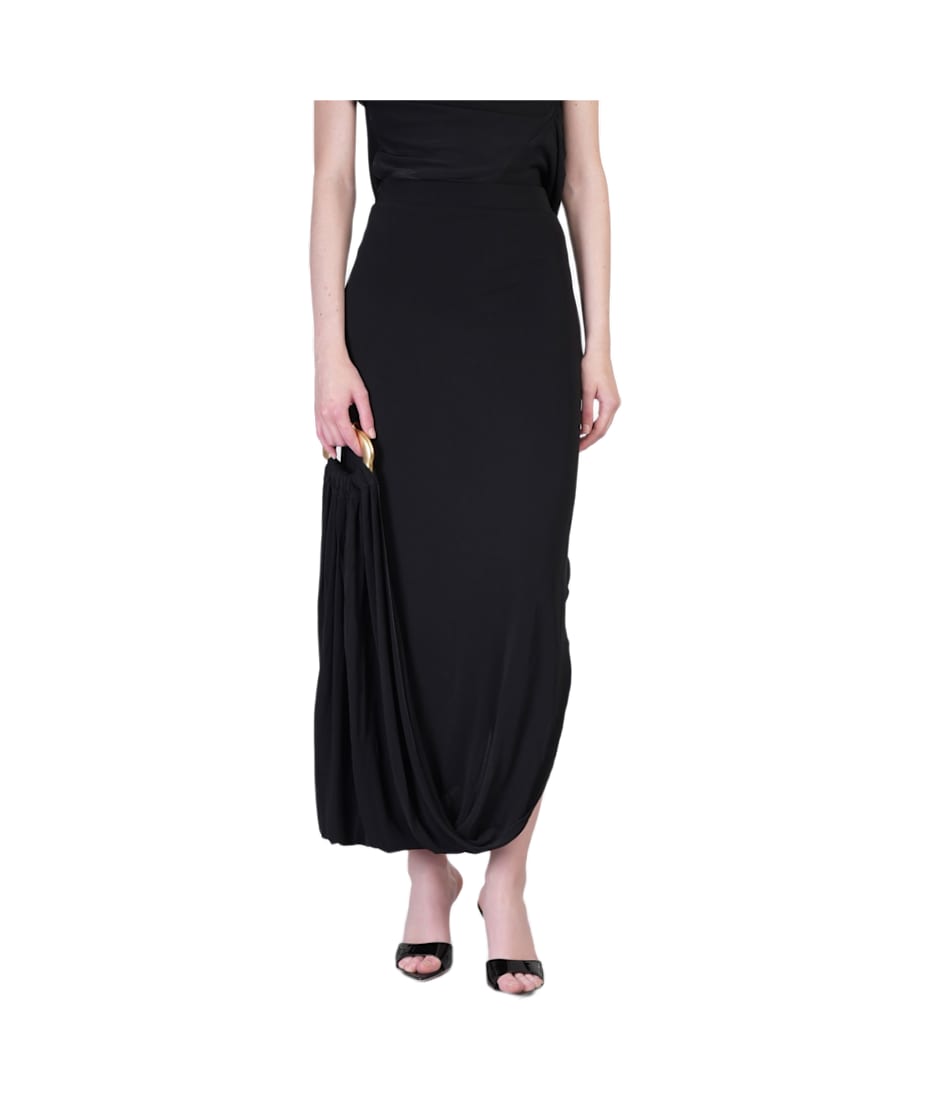 【送料&関税込】Cult Gaia Sola Skirt In Black Viscose SOLA SKIRT - BLACK – CULT GAIA
