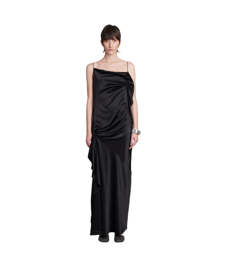 Christopher Esber Dress In Black Silk | italist Christopher Esber Dress In Black Silk | italist