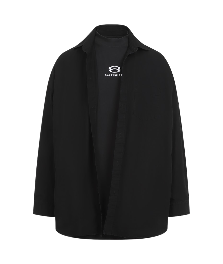 Balenciaga layered shirt clearance