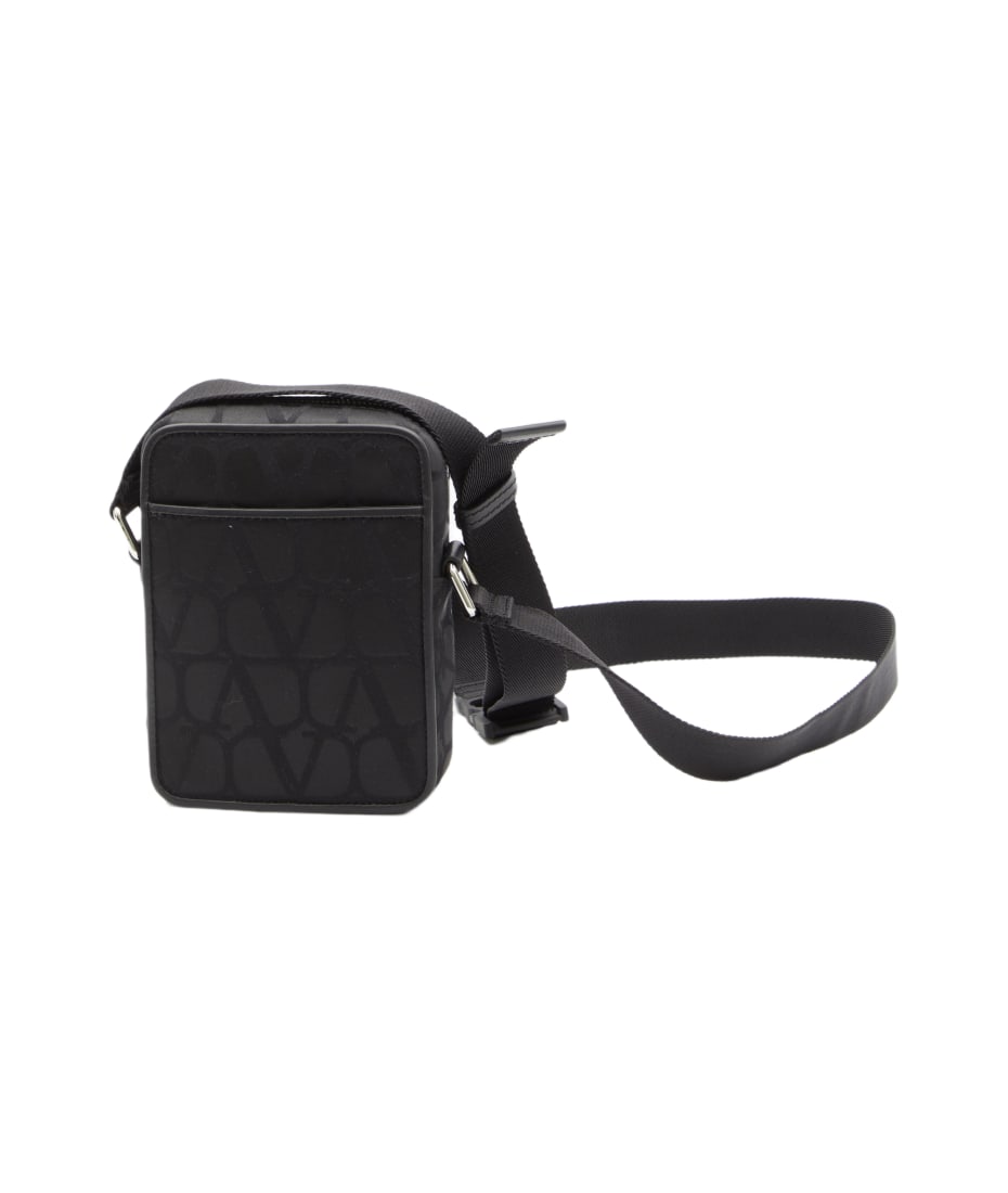 【関税込み】Valentino ブラック Iconographe フーディ Valentino Garavani Black Iconographe Bag | italist