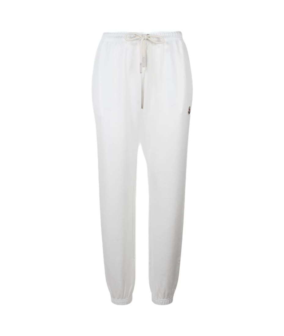 パンツ MONCLER SS25 Wide-leg cotton sport pants (K10938H00010 050) Moncler straight-leg Trousers | Black | FARFETCH