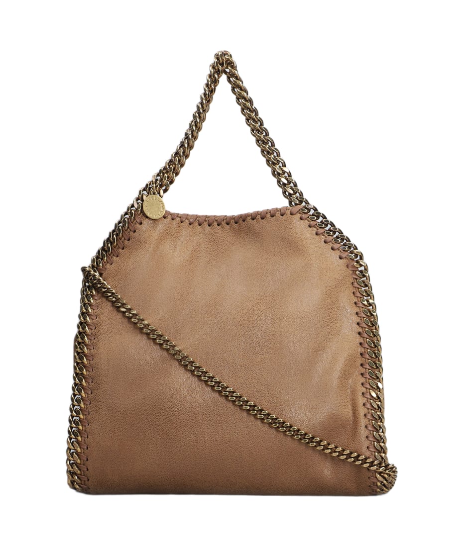Stella McCartney Falabella Shoulder Bag In Brown Polyester italist ALWAYS LIKE A SALE