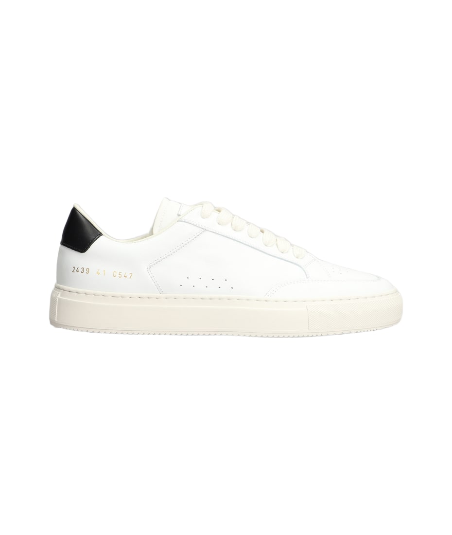 Common Projects Tennis Pro Sneakers In White Leather italist ALWAYS LIKE A SALE