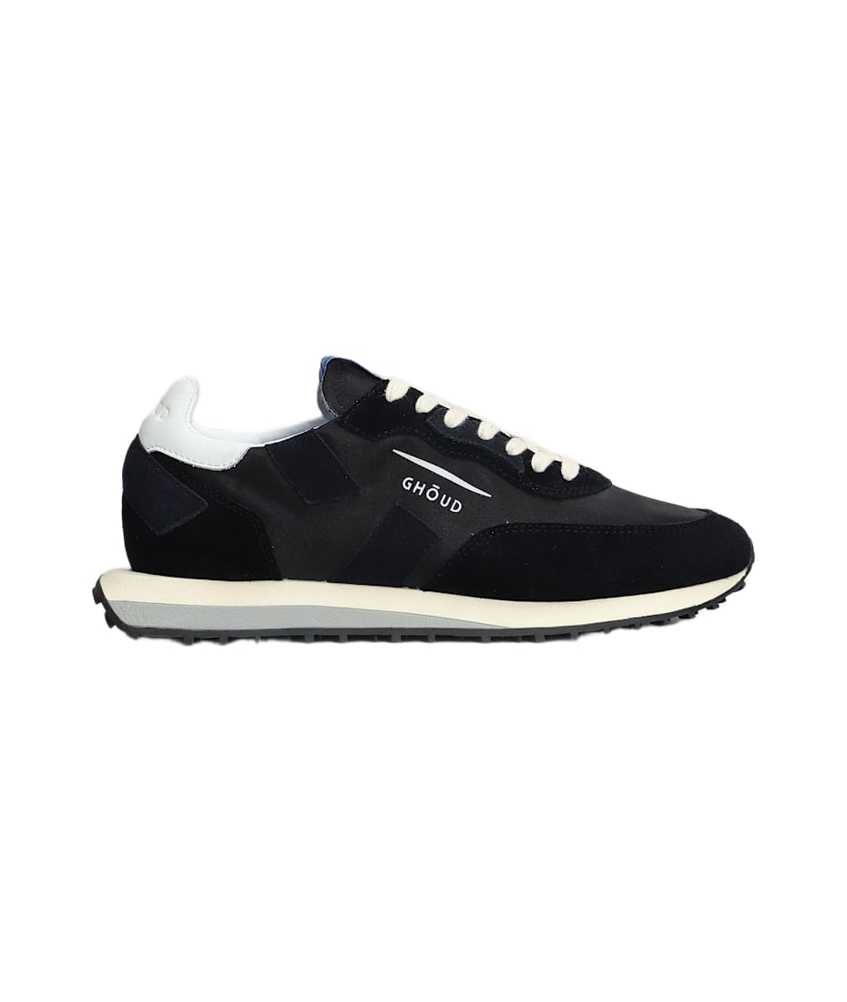 GHOUD Rush Low Sneakers In Black Suede And Fabric | italist, ALWAYS LIKE A  SALE