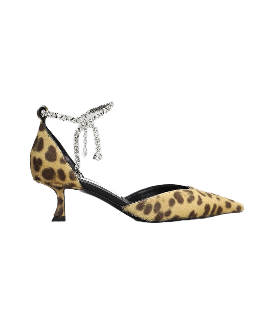 【送料&関税込】Jimmy Choo Stevie 50 Pumps In Animalier Pony Jimmy Choo Stevie 50 Pumps In Animalier Pony Skin | italist