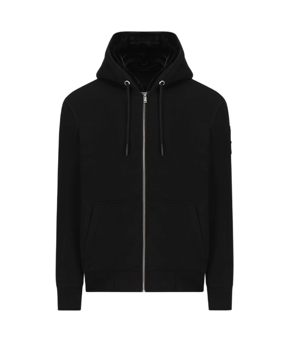 Moose Knuckles Black Cotton Down Jacket | italist