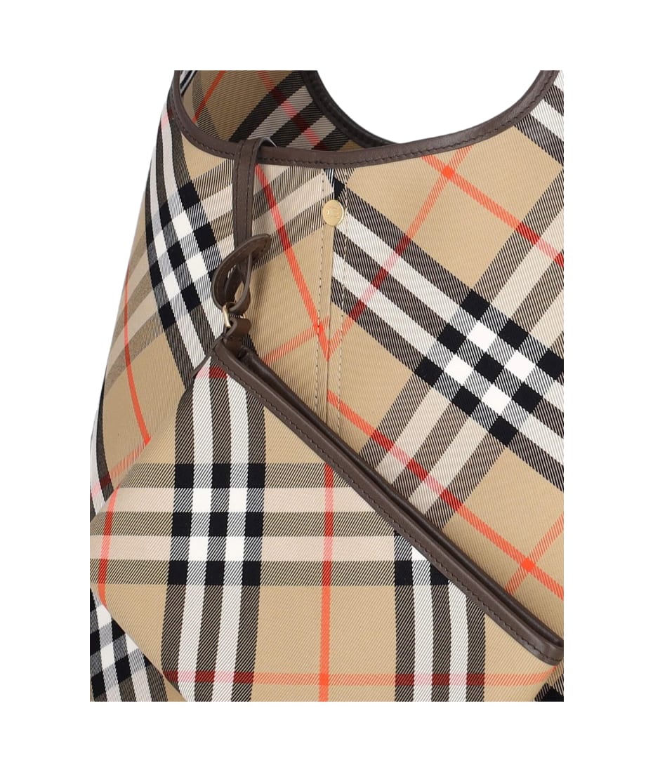 Burberry 'check' Large Shoulder Bag | italist