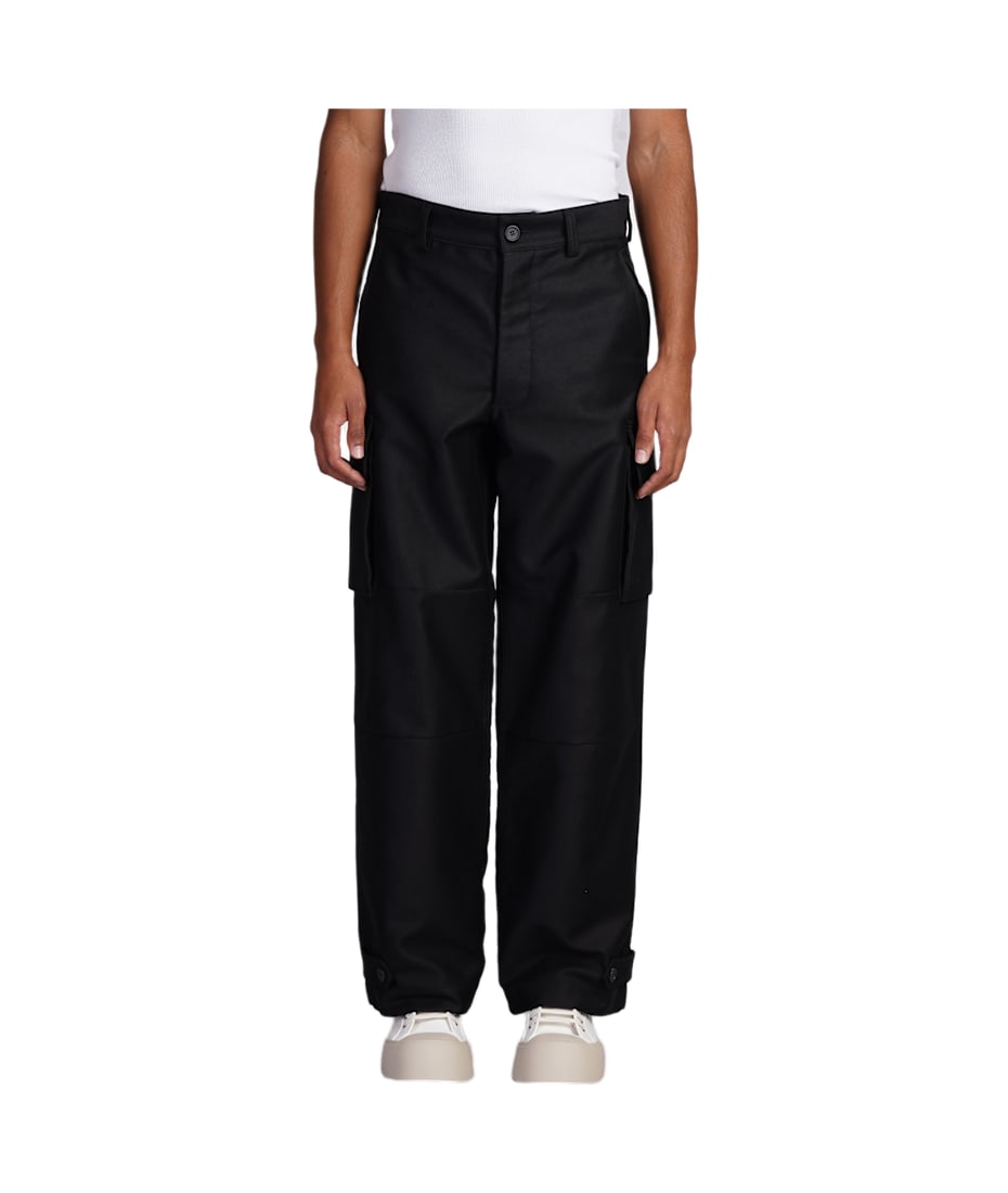 【関税＆送料込み】Marni Black Pants Marni Pants In Black Cotton | italist