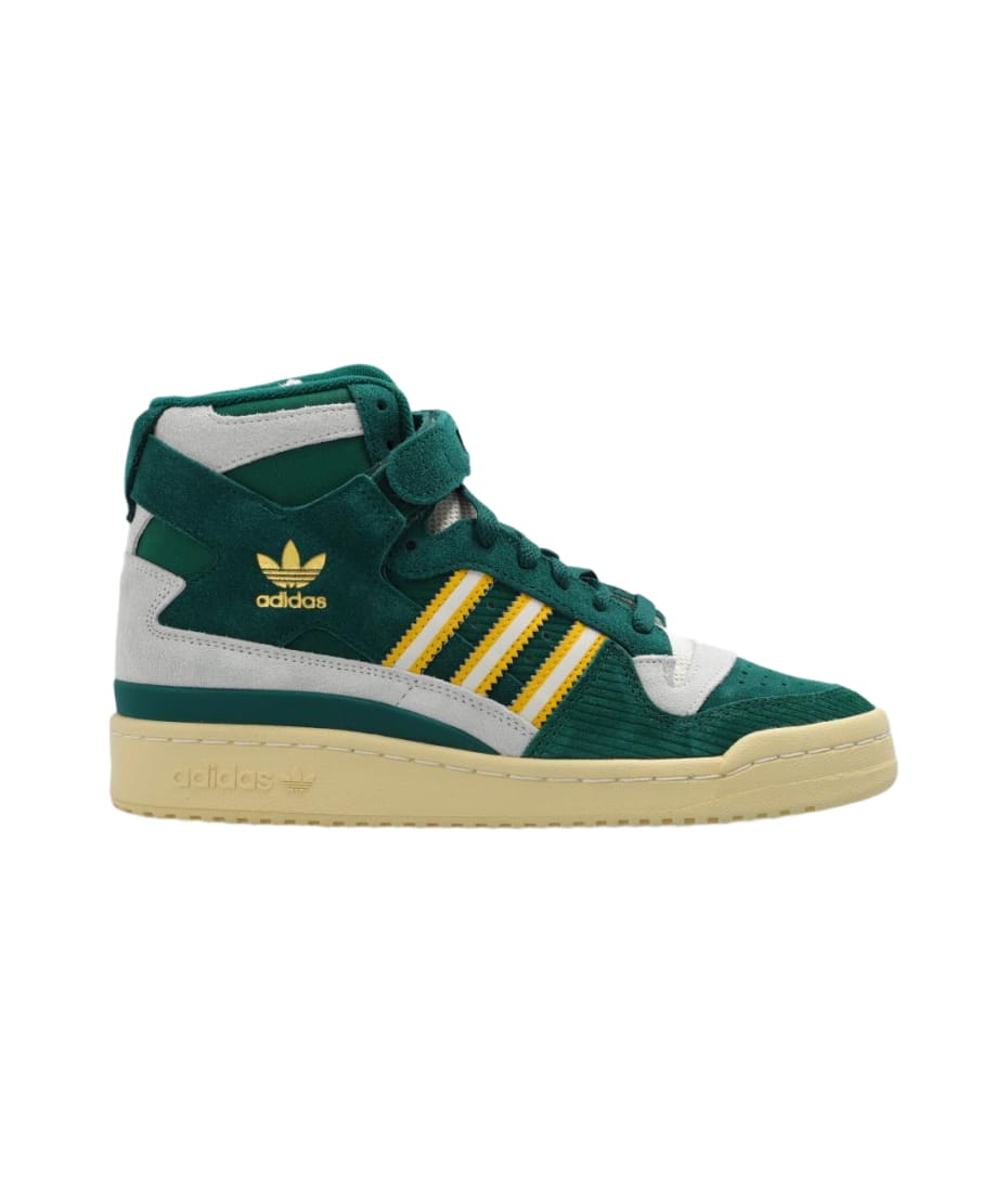 adidas gazelle silver green womens adidas Basketball Forum Low C Sneakers White / Green