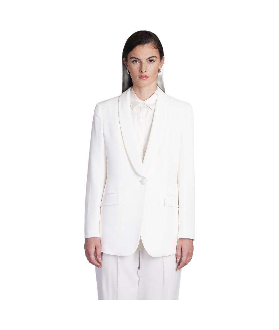 Armani white blazer clearance