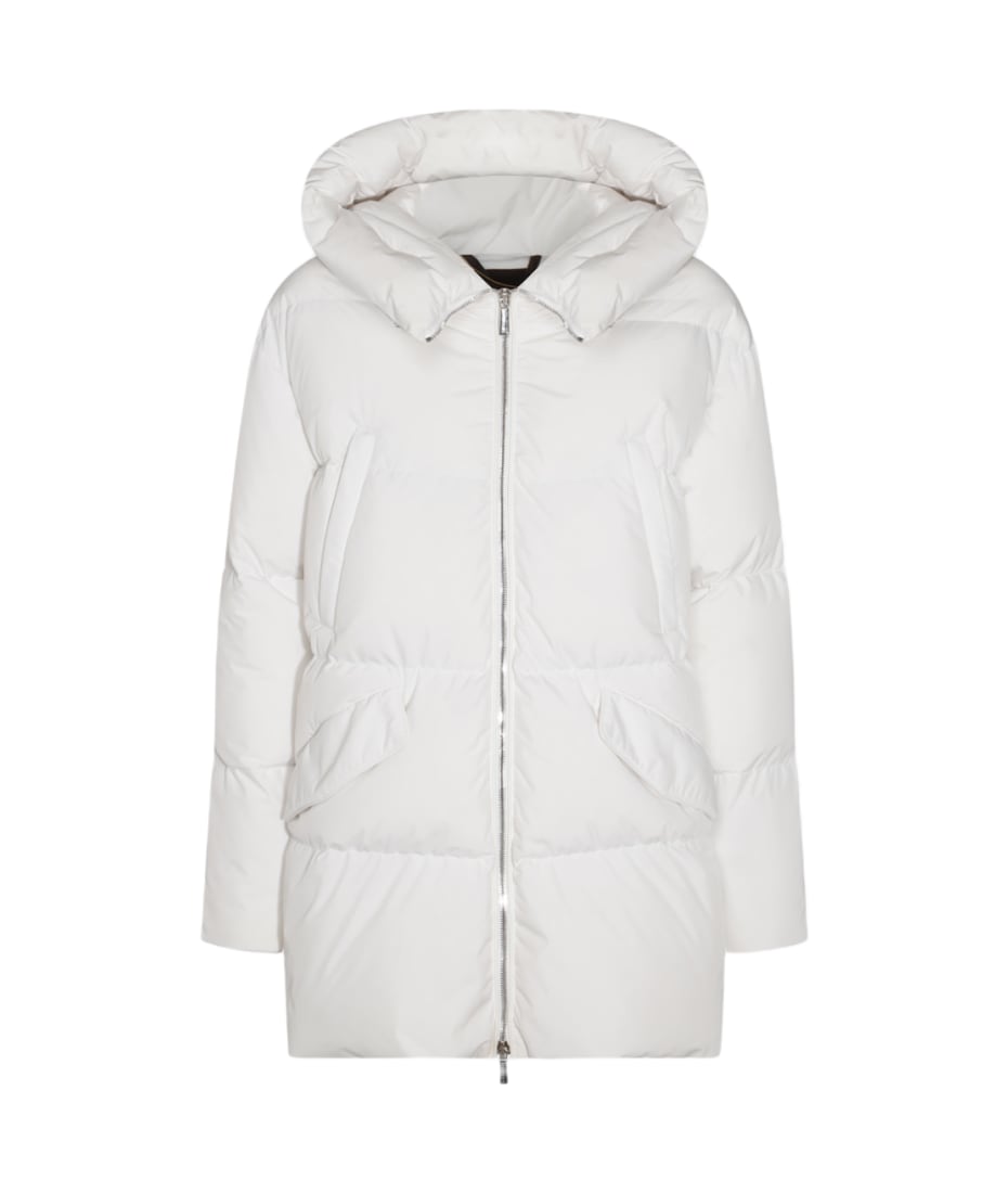 Moorer White Down Jacket | italist