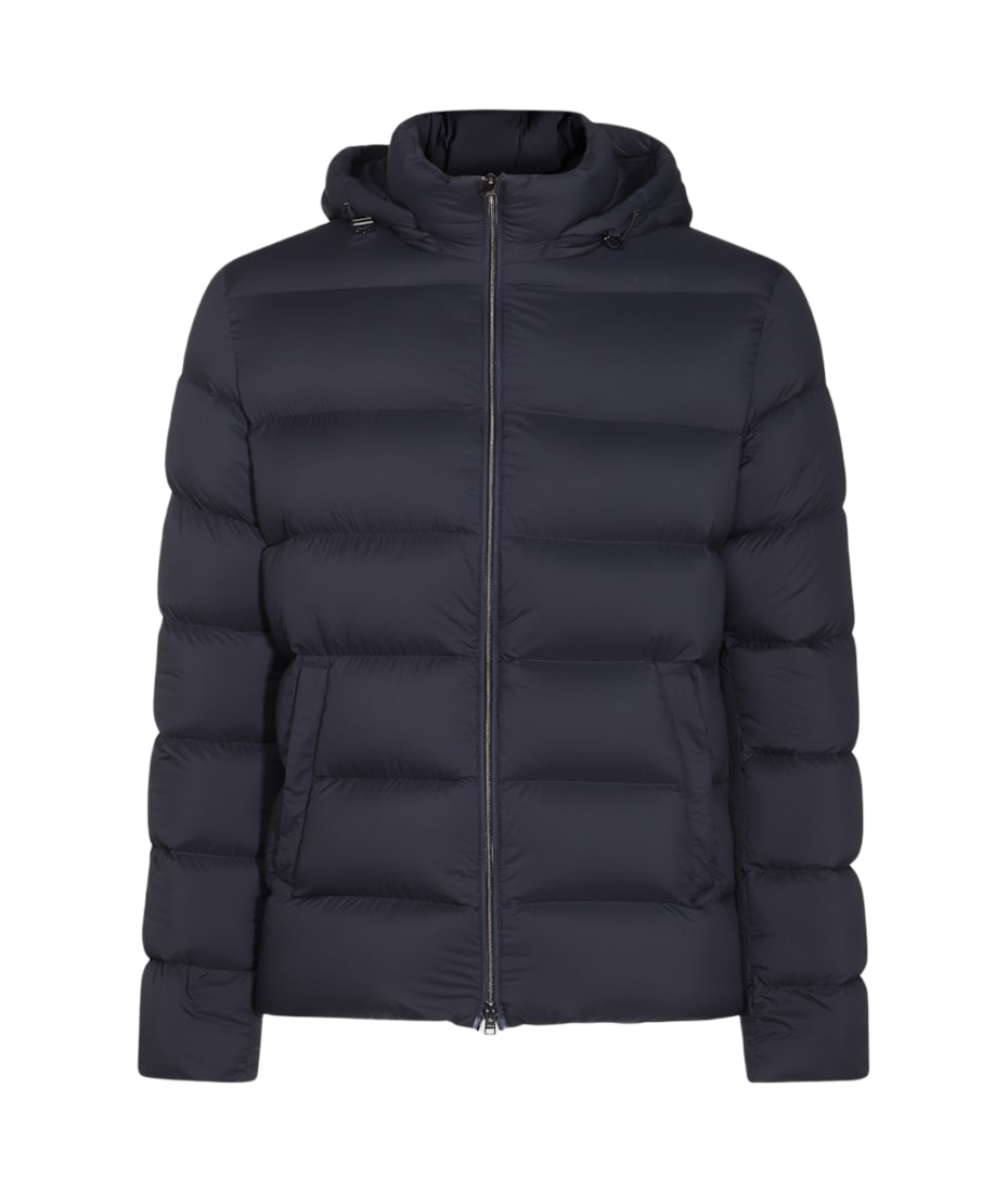 ダウンジャケット・コート HERNO BLUE NAVY DOWN JACKET Herno Blue Down Jacket | italist