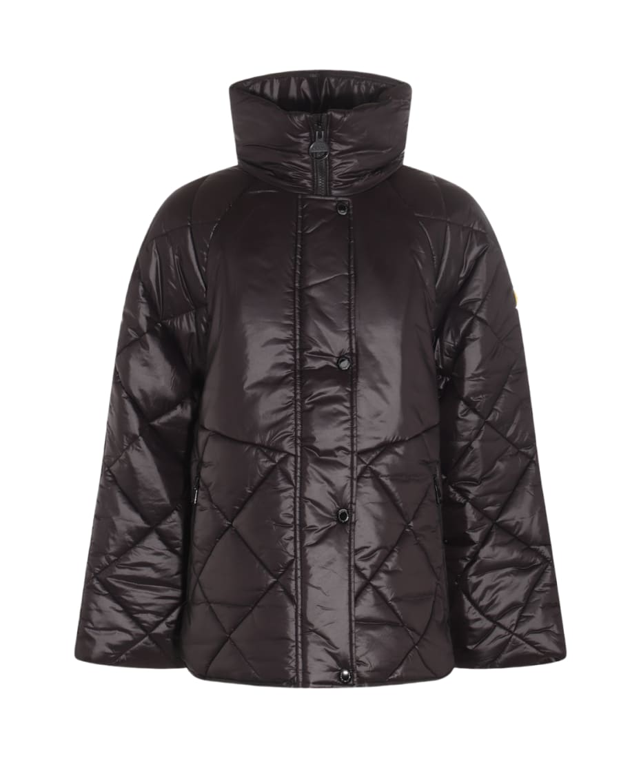 Barbour Black Down Jacket italist
