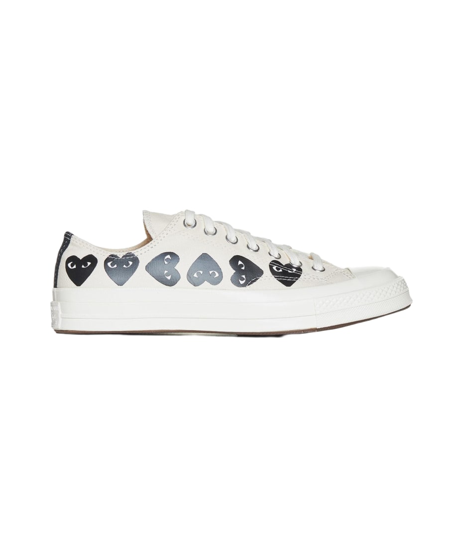 Comme des garcons canvas sneakers sales
