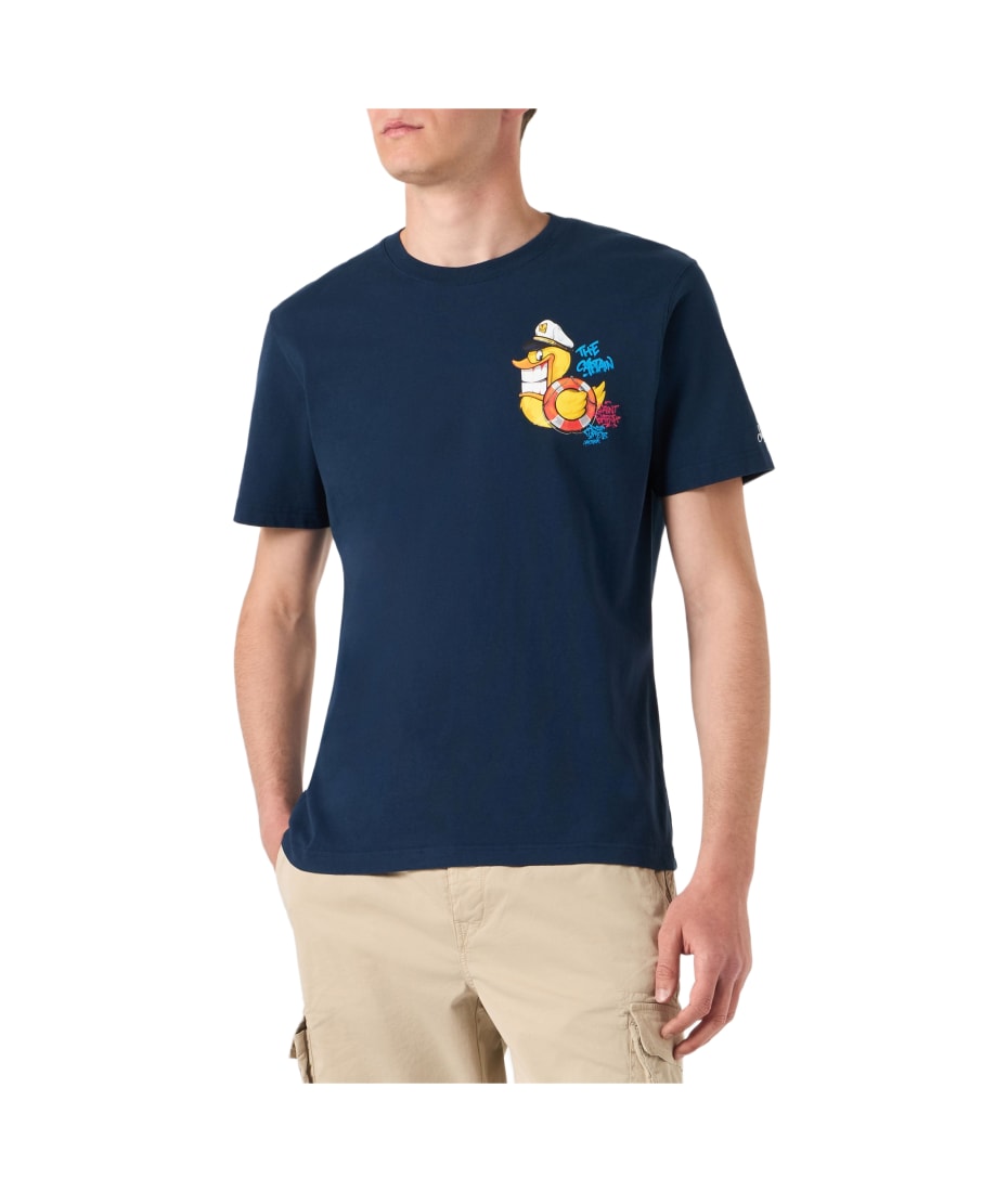 MC2 Saint Barth Man T-shirt With Captain Duck Print | Crypto Puppets®  Special Edition | italist, ALWAYS LIKE A SALE