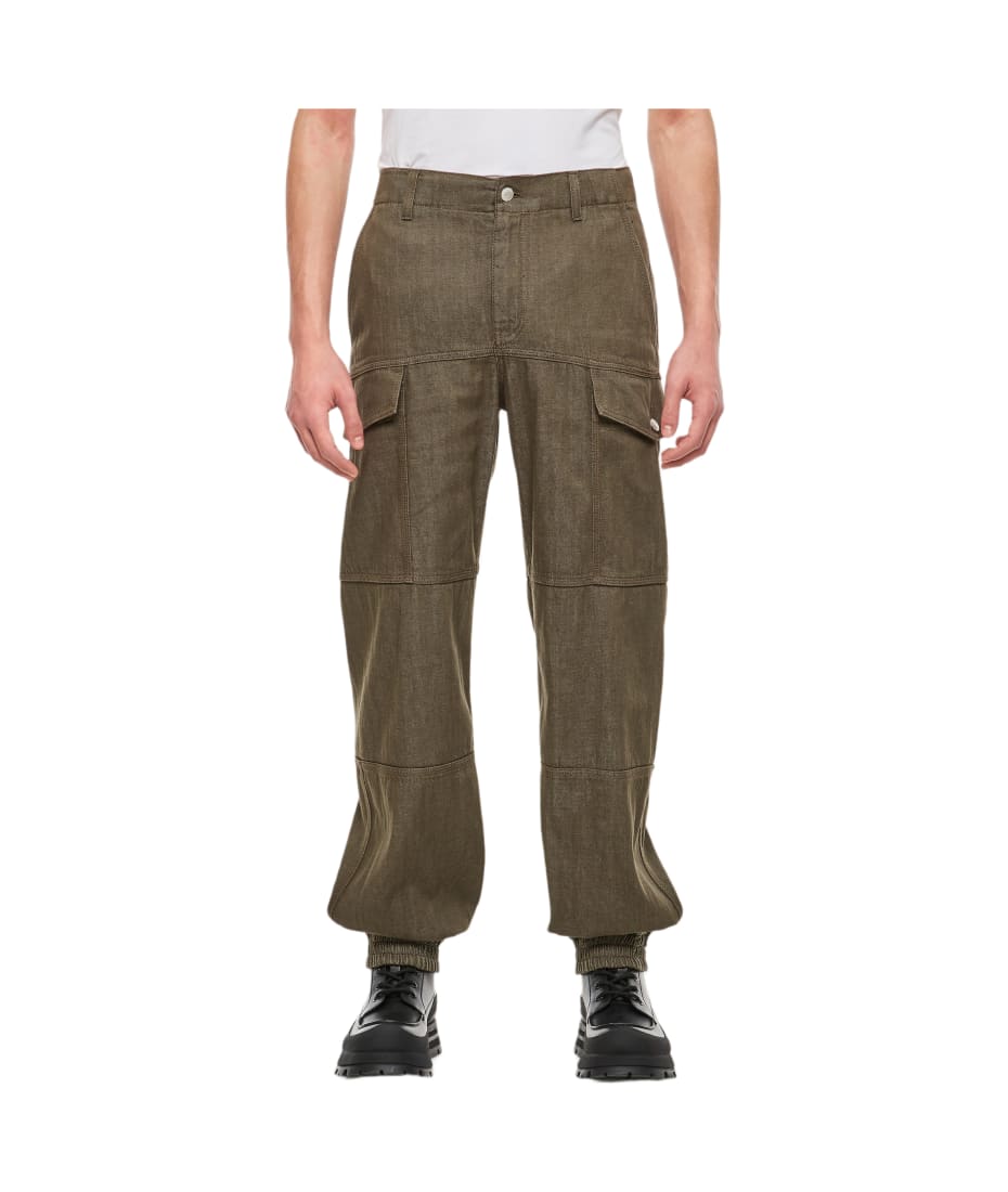 Alexander McQueen Denim Cotton Jogger | italist