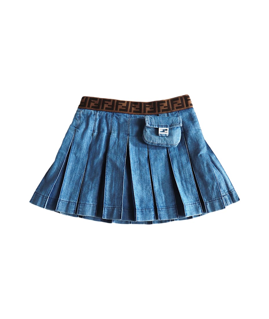 ミニスカート Fendi Denim Mini Skirt Fendi Denim Mini Skirt | italist