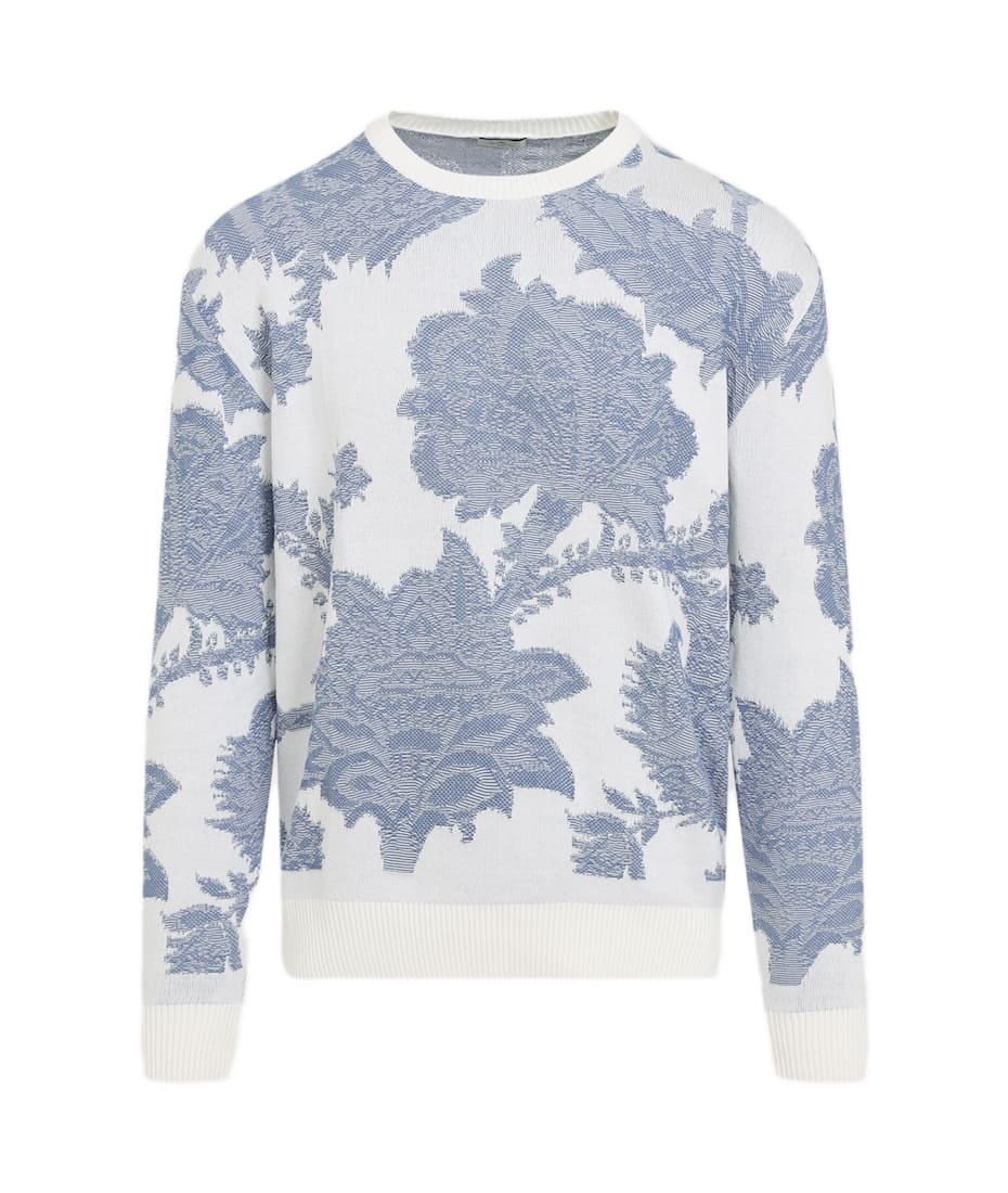 Etro Embroidered Cotton Sweater | italist