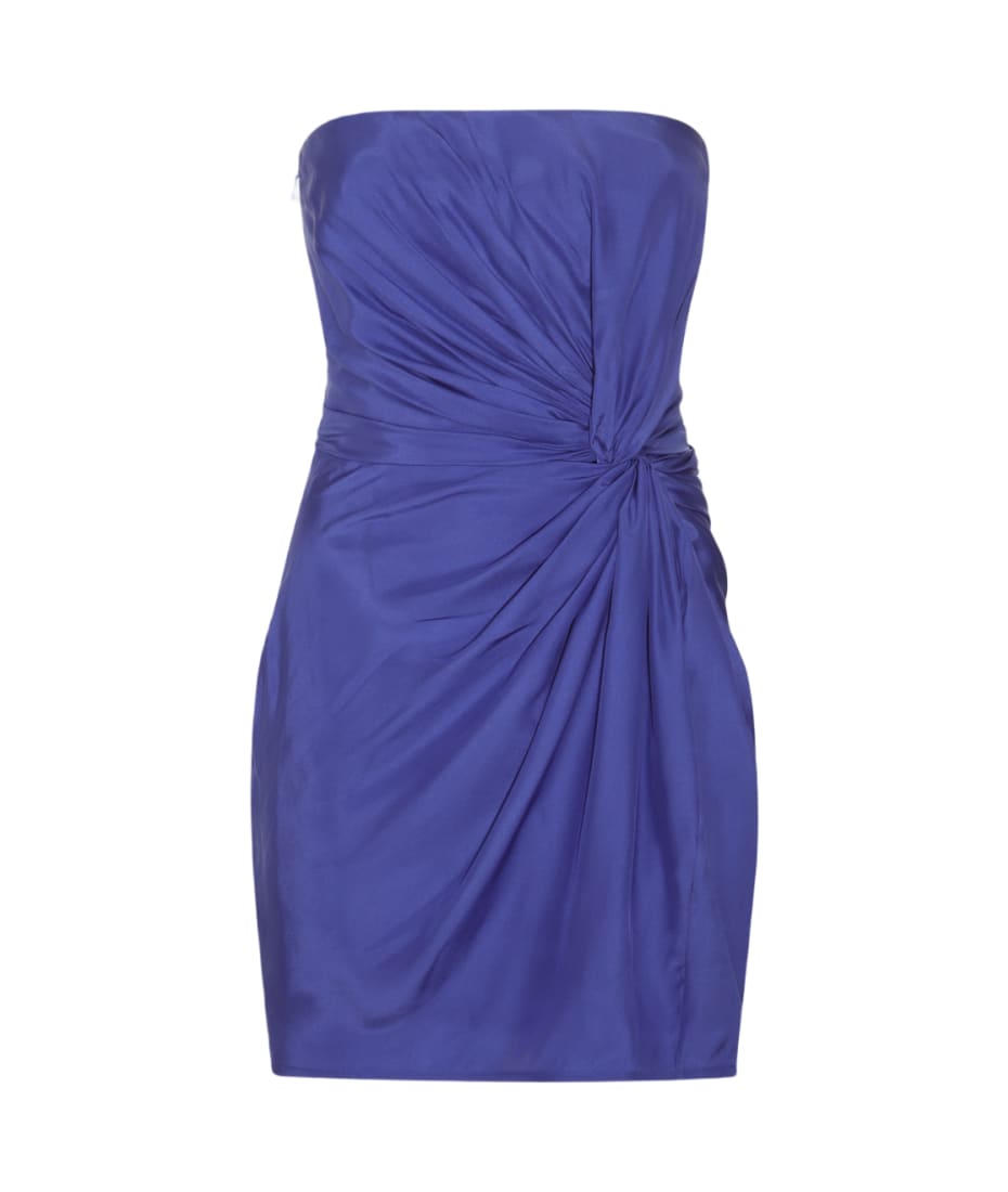 GAUGE81 Purple Silk Dress - ASTER PURPLE