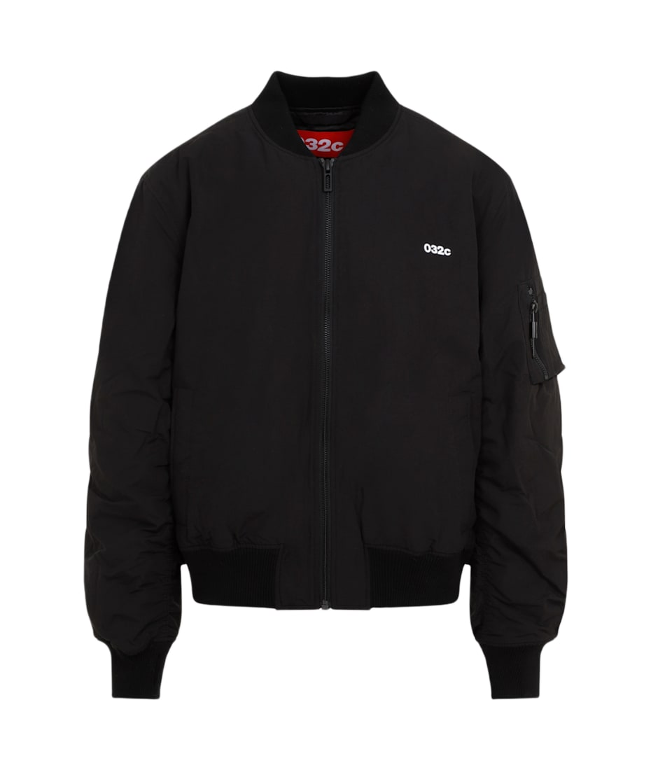 ジャケット・アウター 032C 24AW NIGHTHAWKS BOMBER JACKET BIOTOP(ビオトープ) / 【032c】 NIGHTHAWKS BOMBER JACKET