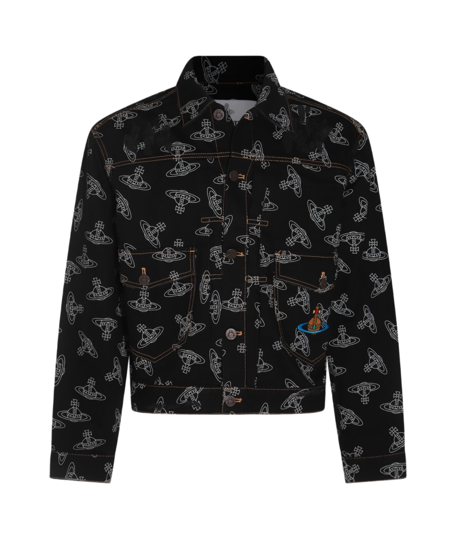 Vivienne westwood denim jacket mens outlet
