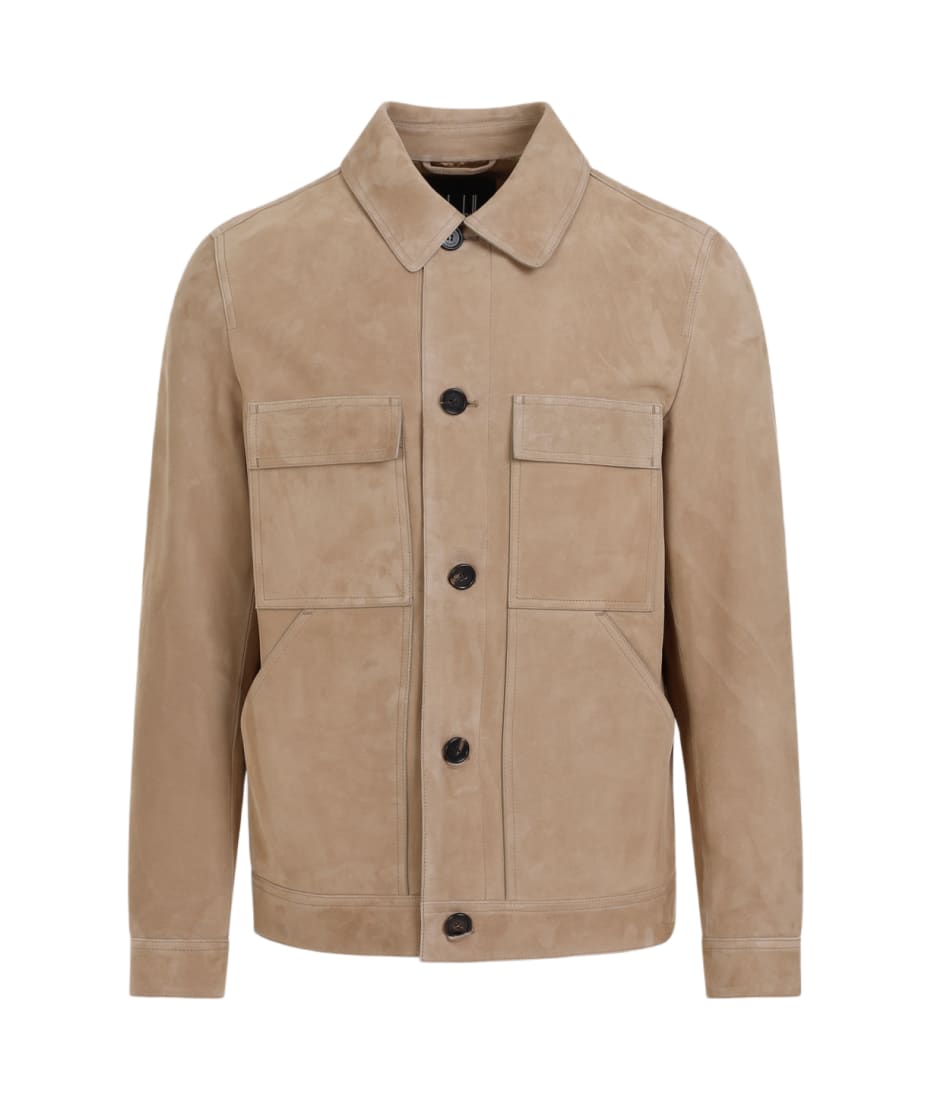 Dunhill suede jacket deals