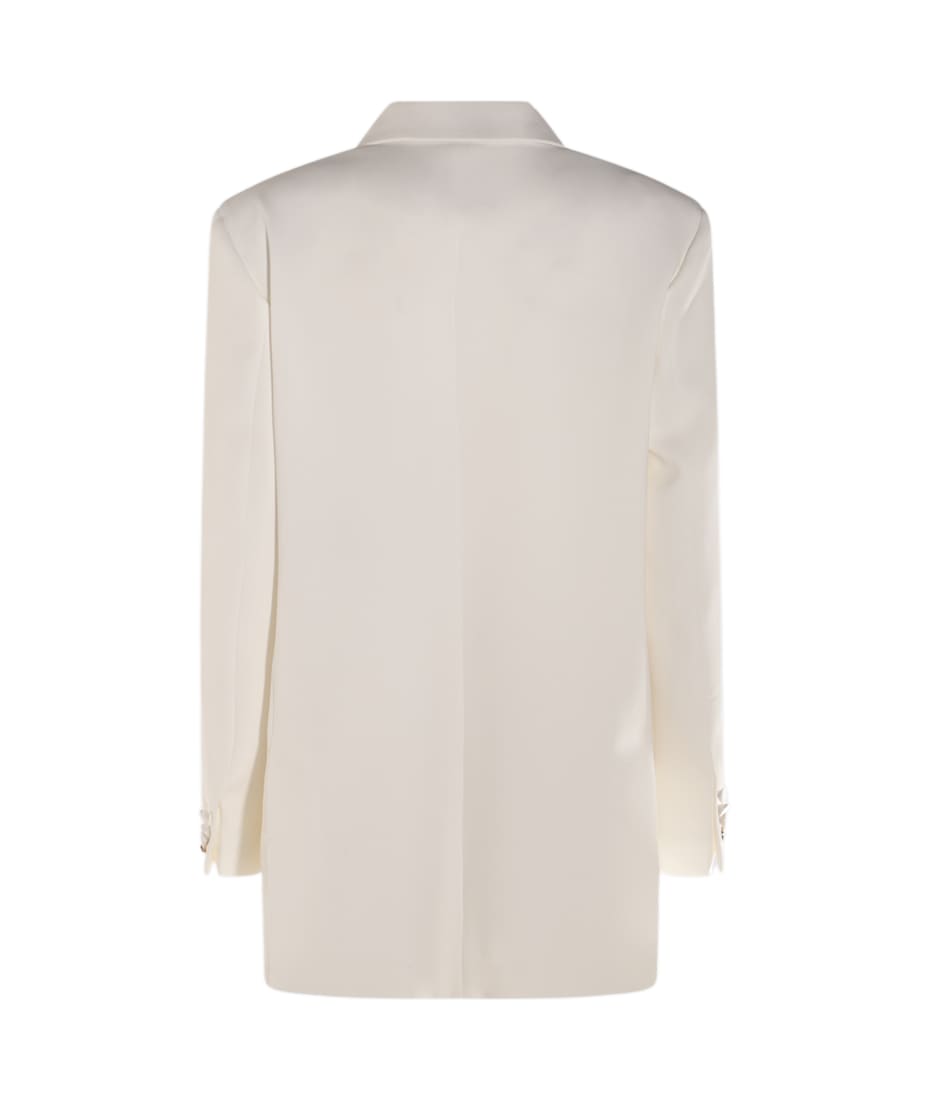 ジャケット Max Mara Gabarra Clothing Max Mara White Gabarra Blazer | italist