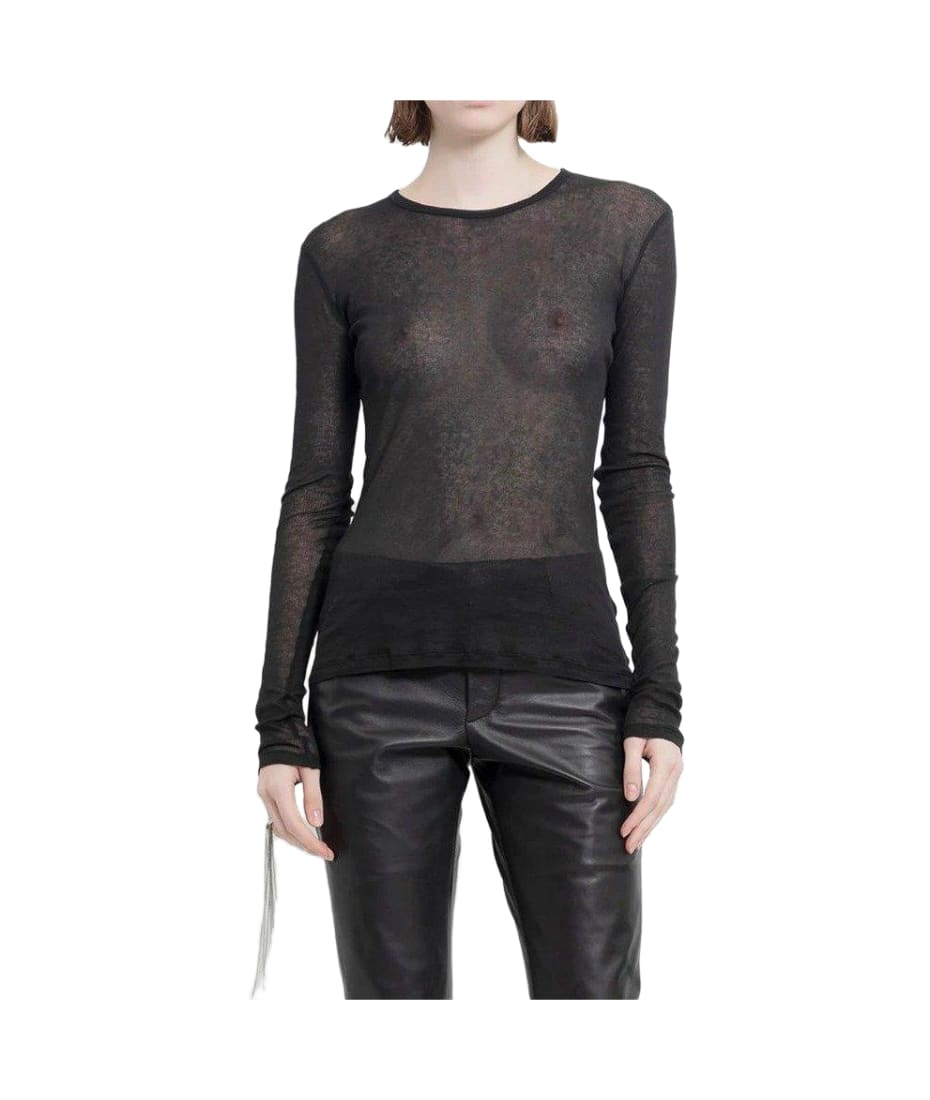 トップス ANN DEMEULEMEESTER Long Sleeve T-shirt Fiene Long Sleeve T-Shirt – Ann Demeulemeester