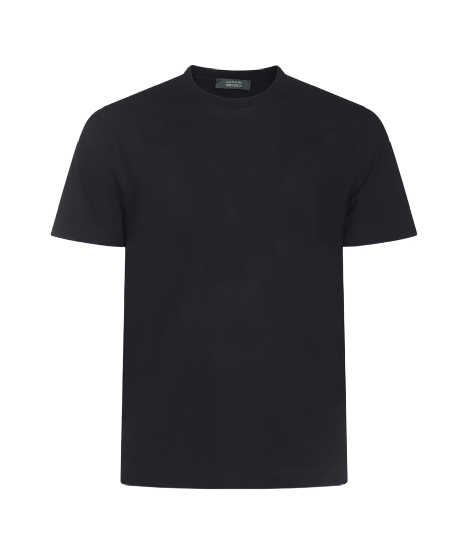超高品質で人気の Blue Zanone Cotton italist | T-shirt トップス