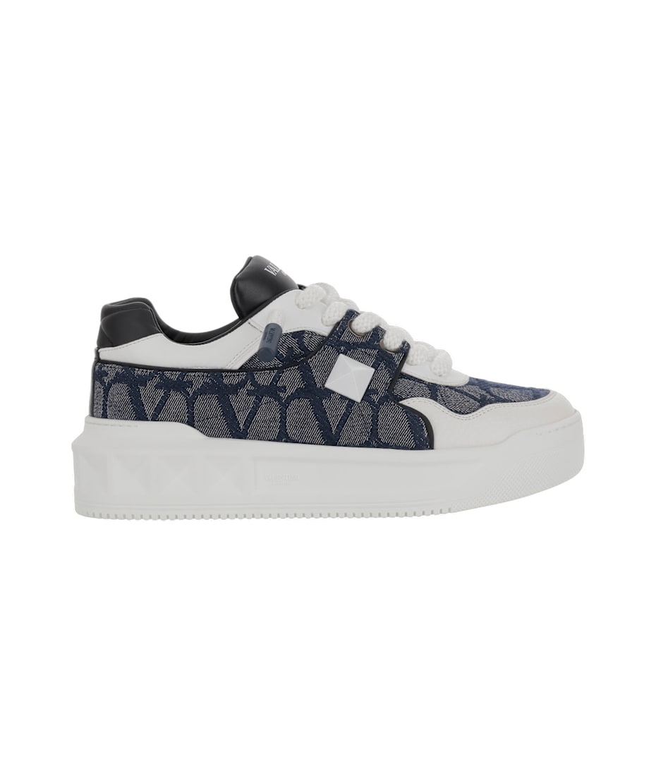 Valentino Garavani Low-top One Stud Xl Sneakers In Nappa