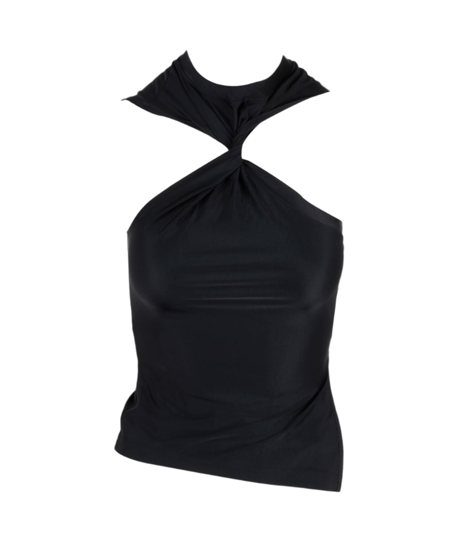 Courreges｜SLEEVELESS (123JTO134PA0043 9999) Courrèges Sleeveless high neck top | The Fashion Square