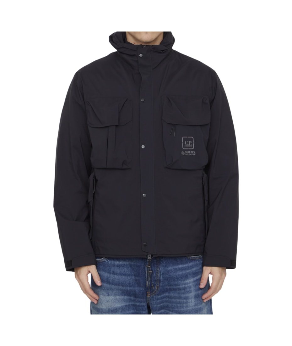 C.P. Company Black Nylon Jacket | italist