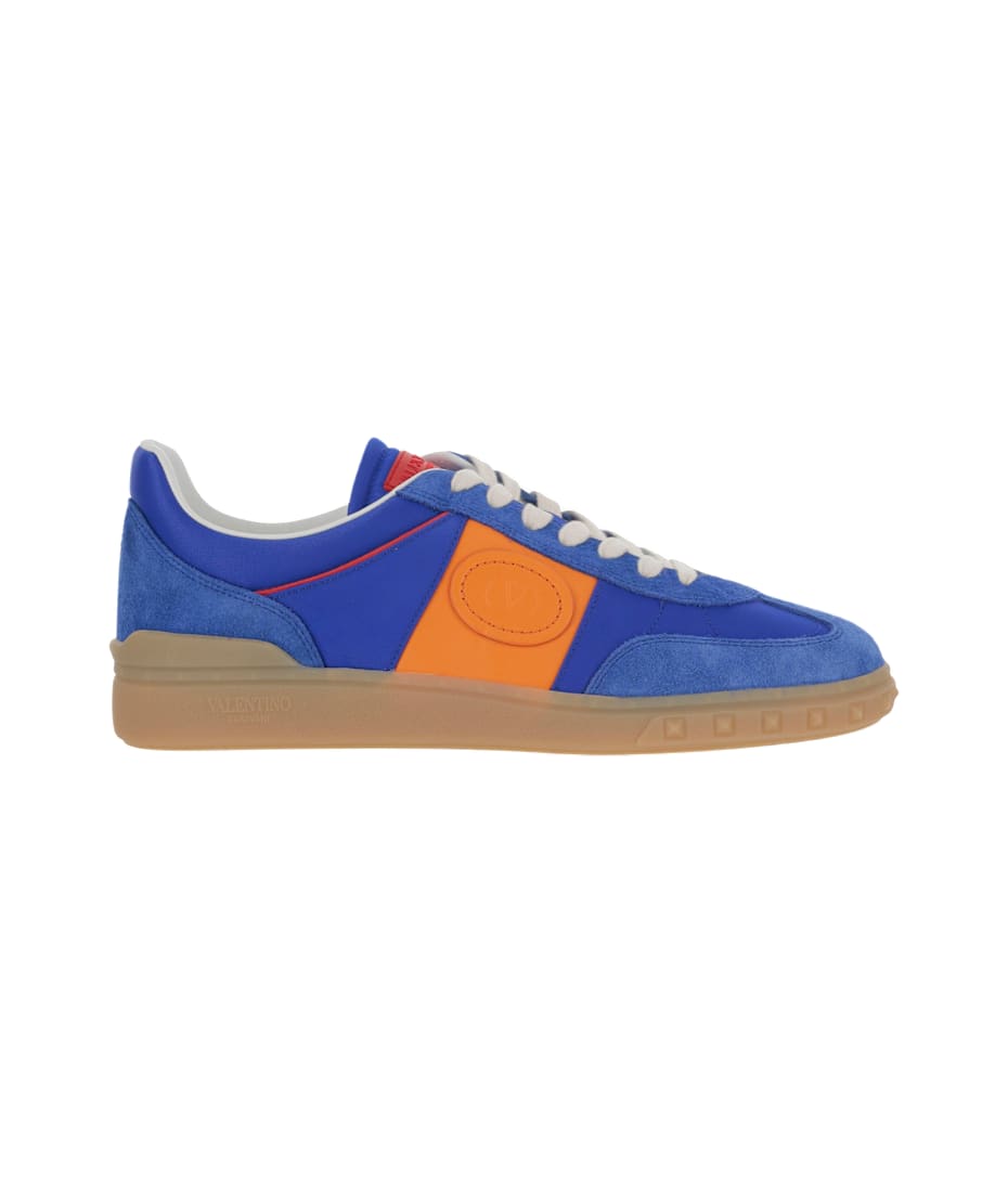 Valentino Garavani Multicolor Split Leather And Leather Upvillage Sneakers italist ALWAYS LIKE A SALE